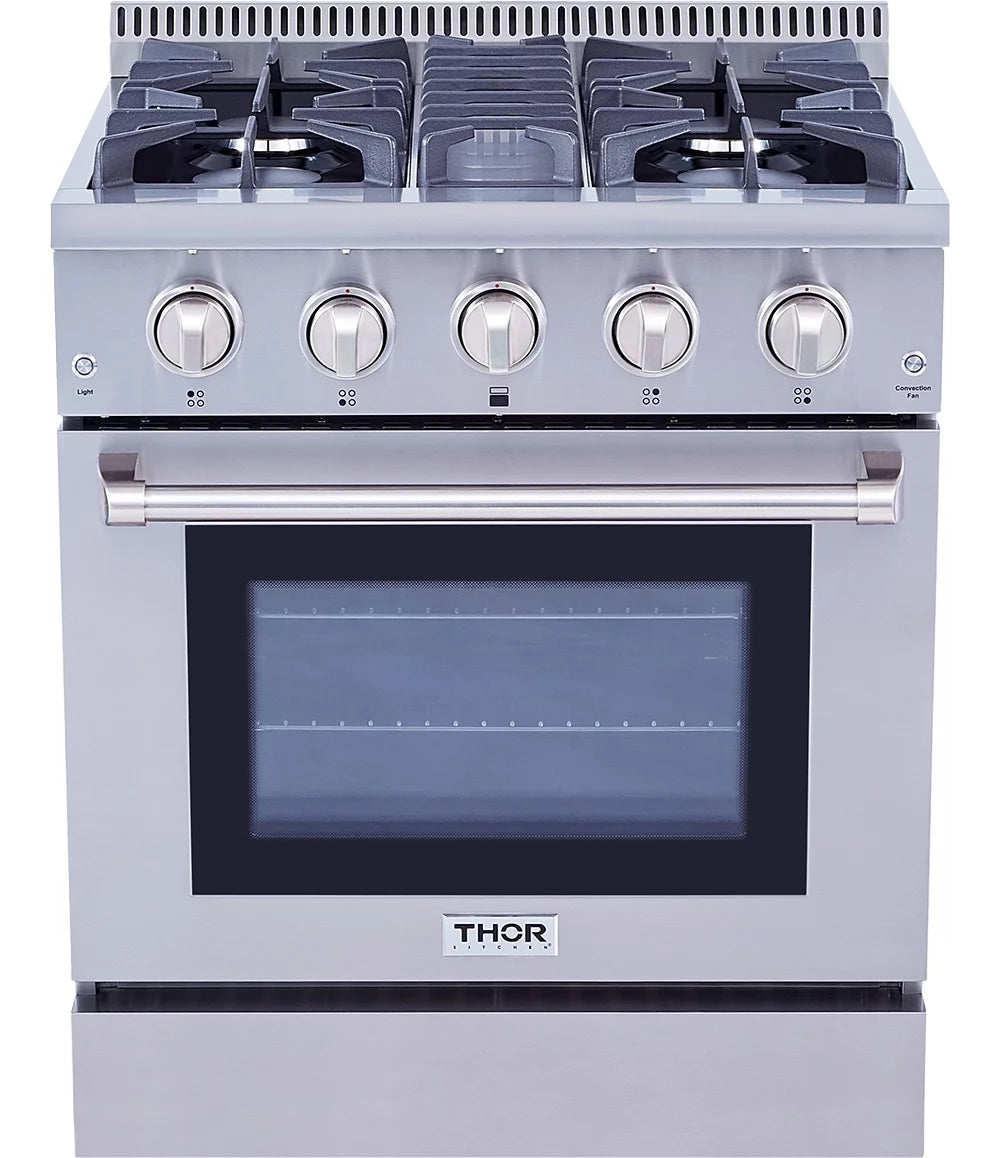 30-Inch Gas Range Stainless Steel O658