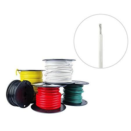 10 AWG Tinned Copper Primary Boat Cable 100 ft. White P181