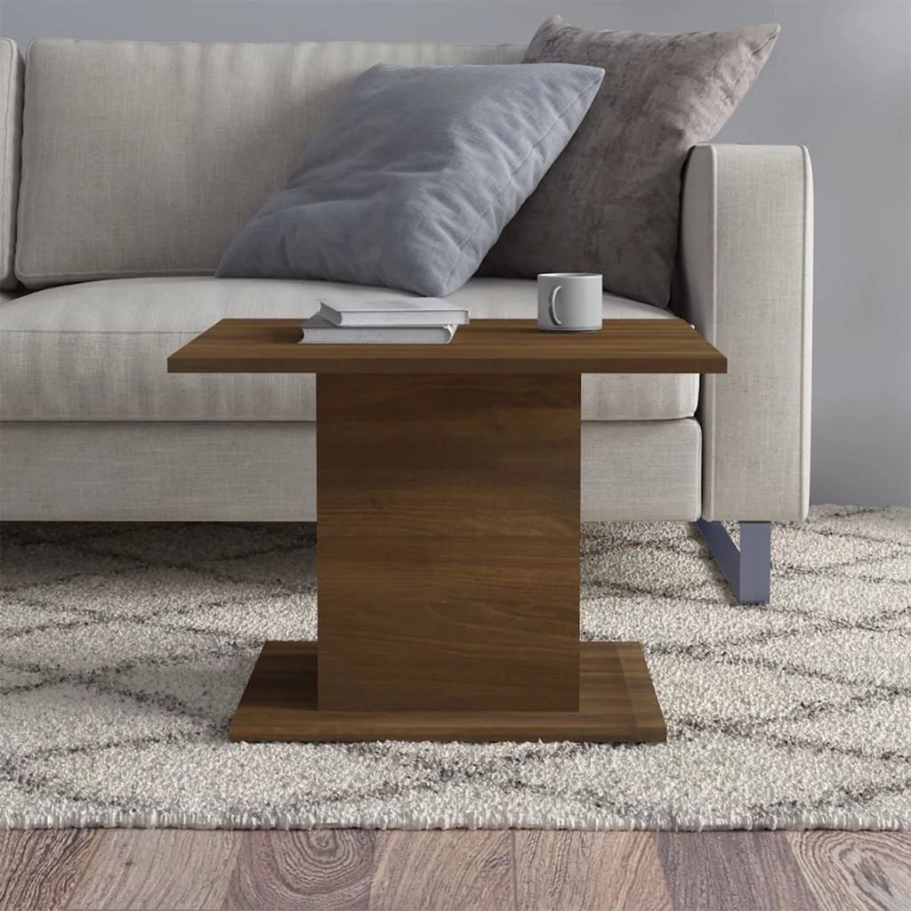 Brown Oak Engineered Wood Coffee Table N111