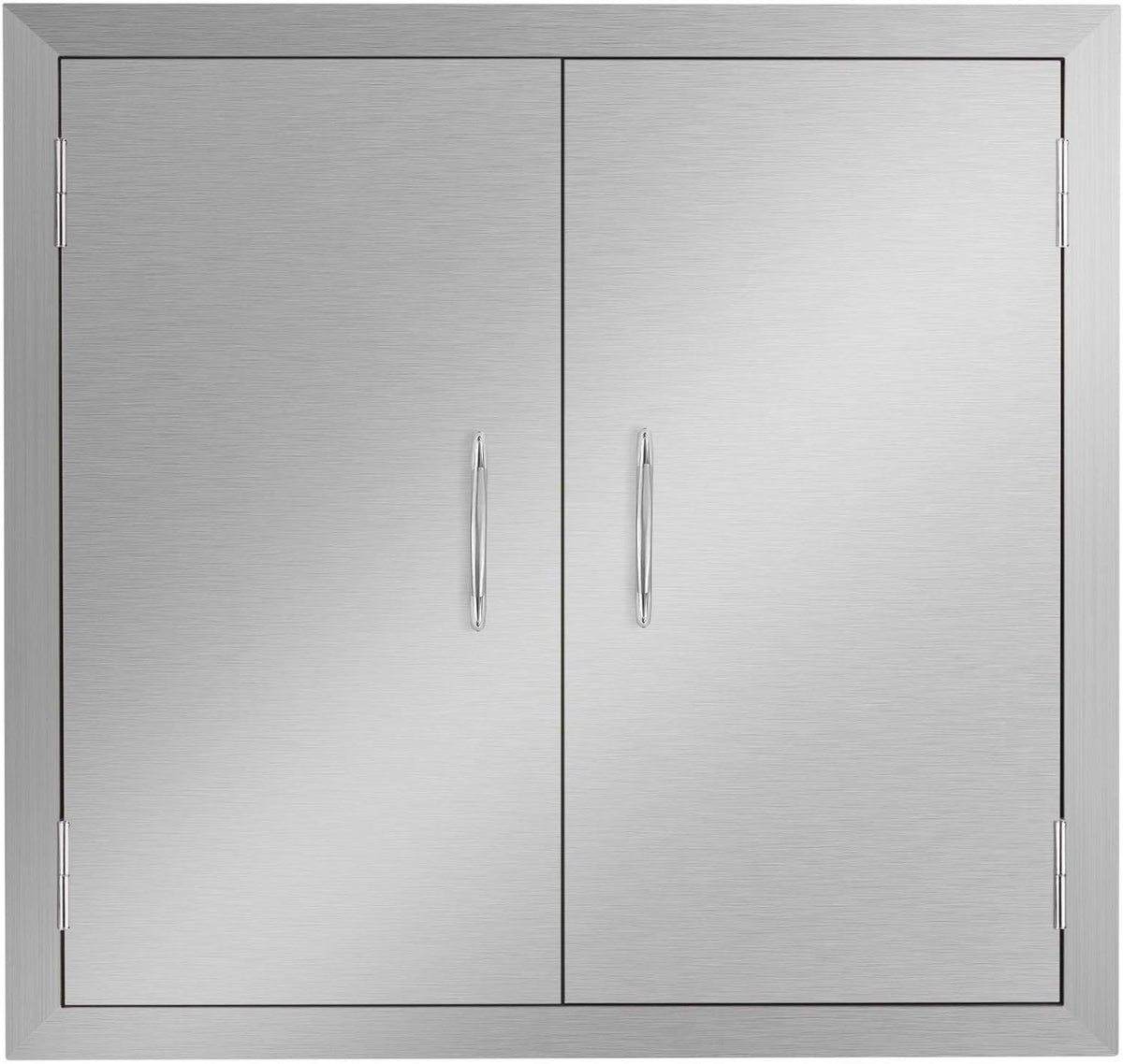 Outdoor Kitchen Stainless Steel Double Wall BBQ Access Door Y73864