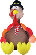6 ft Inflatable Turkey with Lights G25148