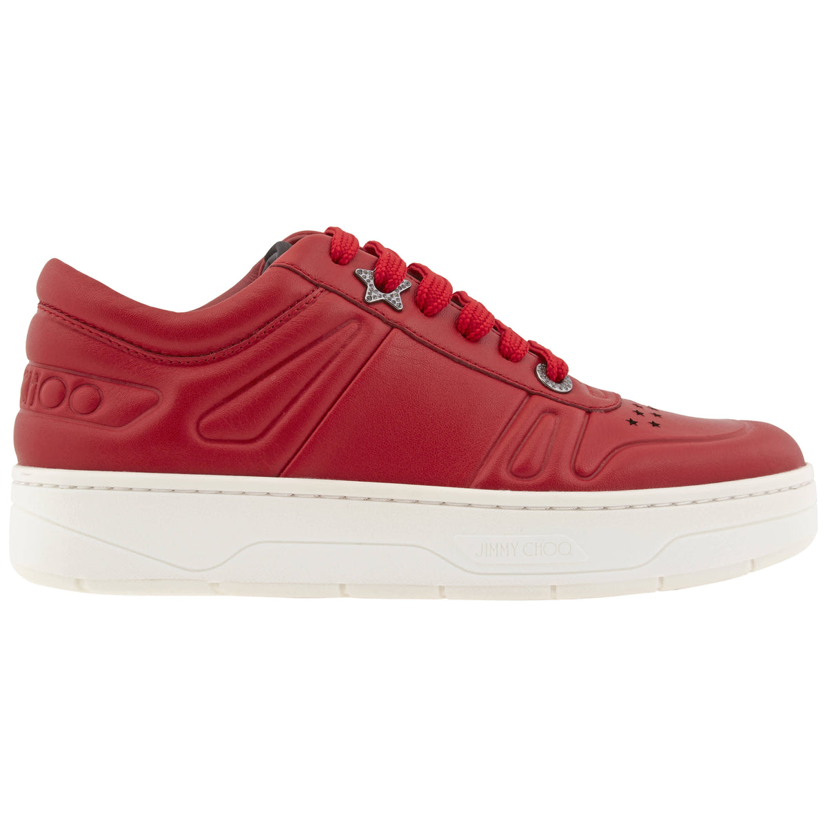 Leather Flatform Trainers V90874