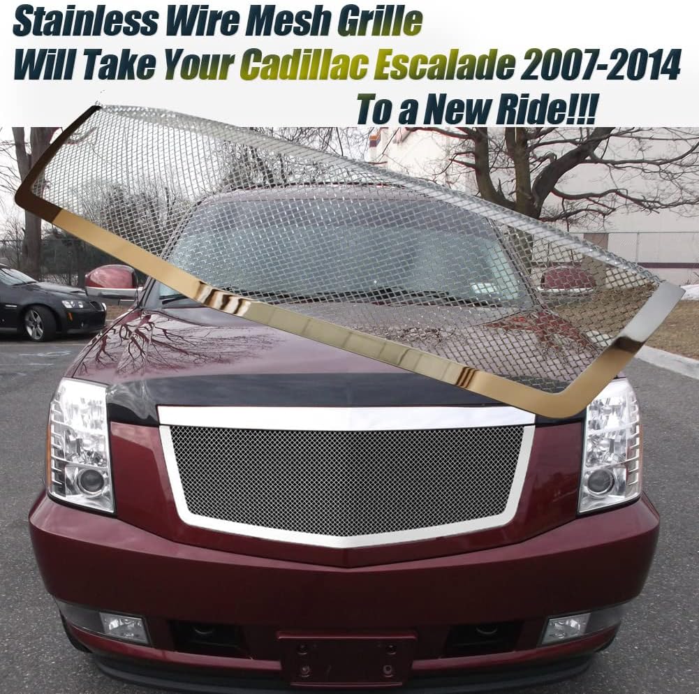 Chrome Grill Insert for Cadillac Escalade 2007-2014 G6518