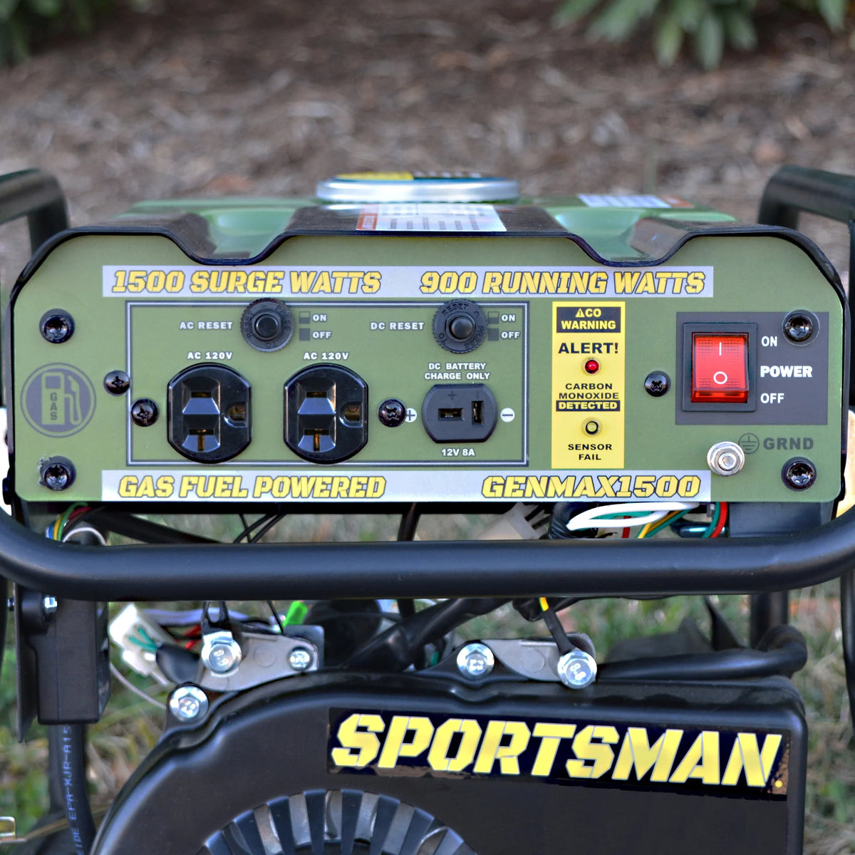 1500 Surge Watts Portable Gasoline Generator E3745