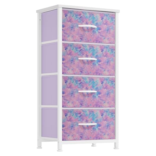 Fabric Dresser with 4 Drawers E740685