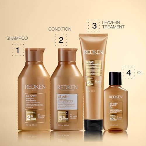 Shampoo and Conditioner Set with Argan Oil, 10.1 Fl Oz A393376