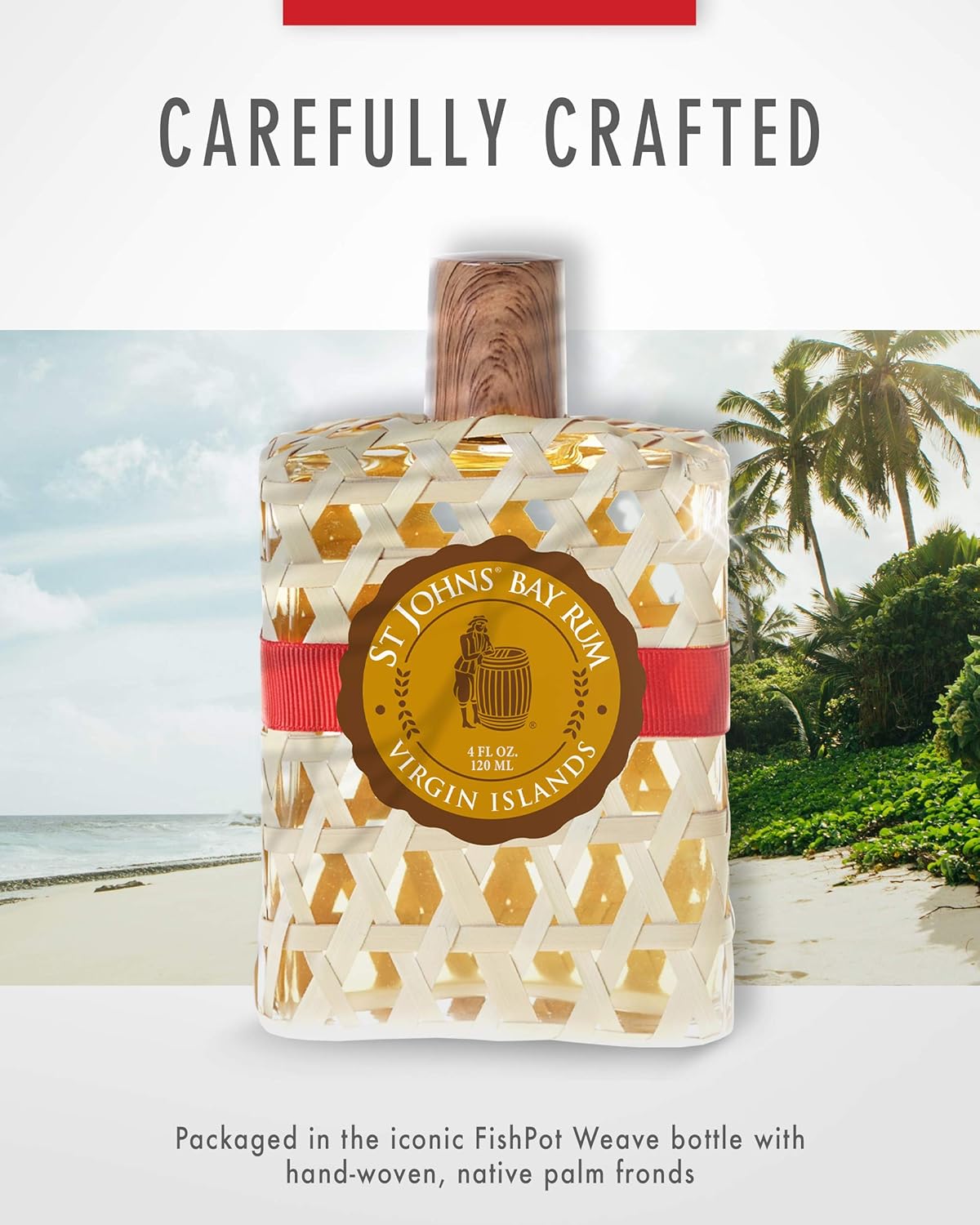 Bay Rum Aftershave and Cologne, 4 oz Splash Bottle, Pack of 2 Q134