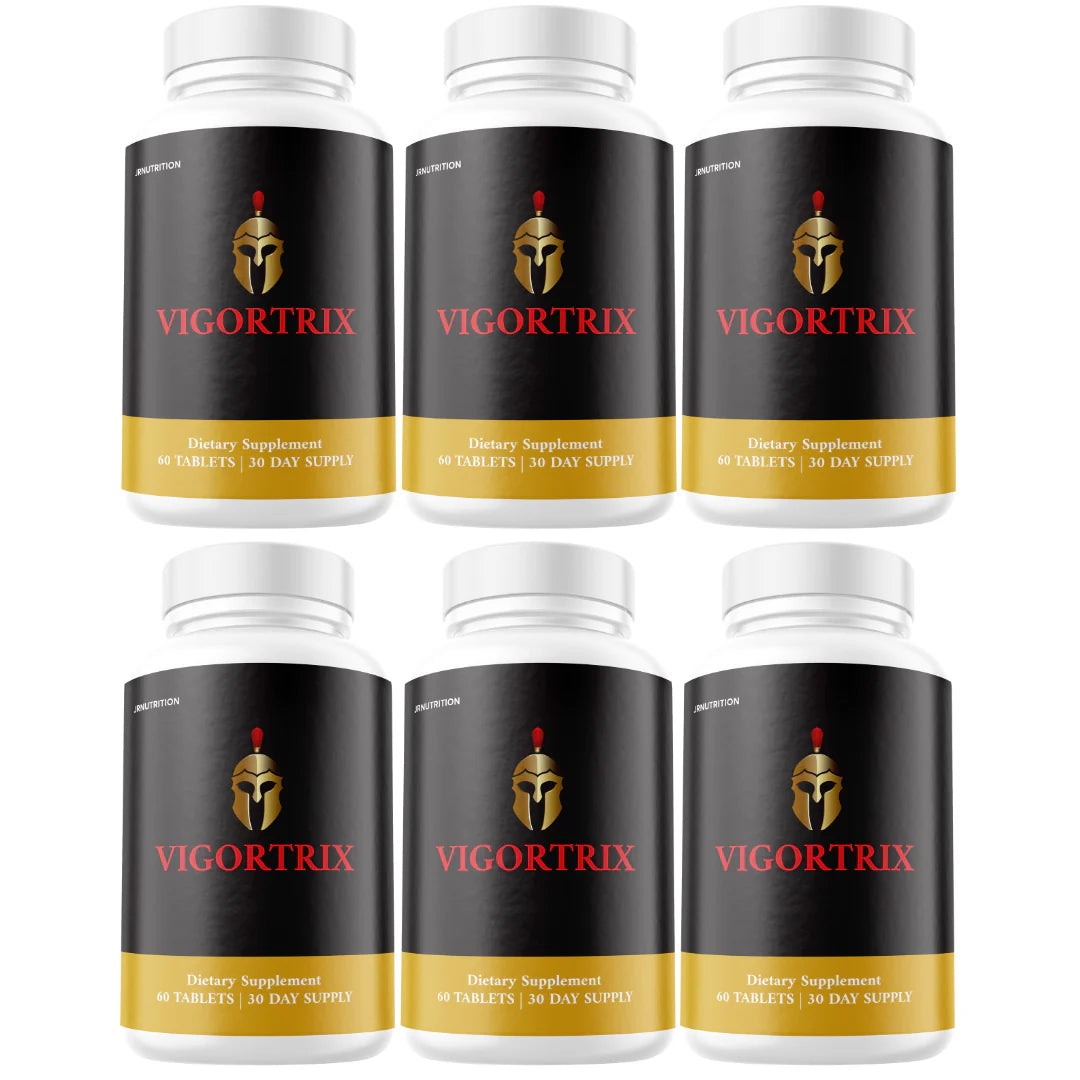 Men Vitality Pills Natural Energy & Stamina Support 6 Bottles U590