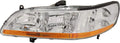 For Honda Accord Headlight 2001 2002 Driver Side S52795