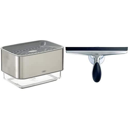 Stainless Steel Soap Dispensing Sponge Holder and Stainless Steel Soap Dispenser A778