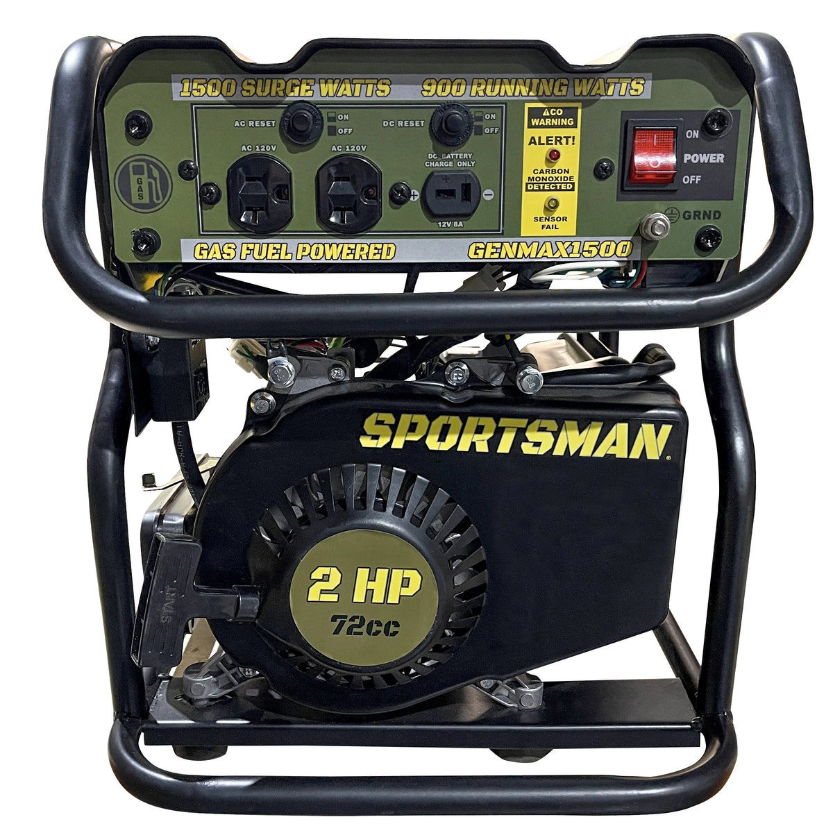 1500 Surge Watts Portable Gasoline Generator E3745