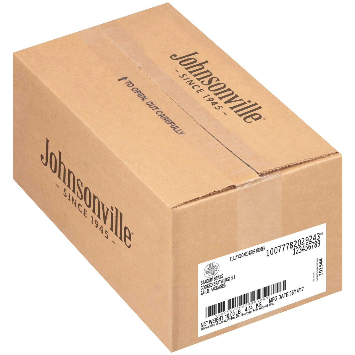 Cooked Bratwurst, 80 Ounce D59134