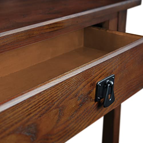 Medium Oak Solid Wood Console Table F8898