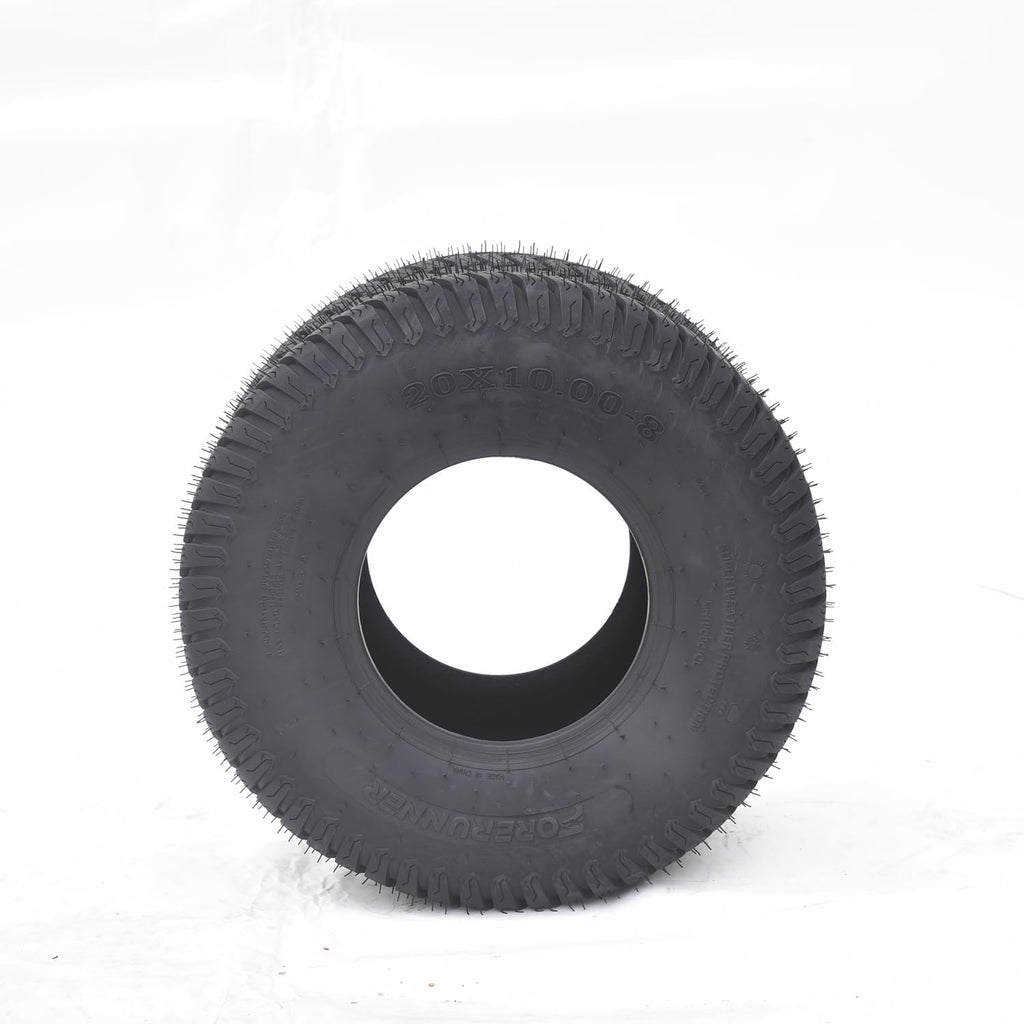 2 PCS 20x10-8 4PR Turf Saver Lawn Mower Tires C763645