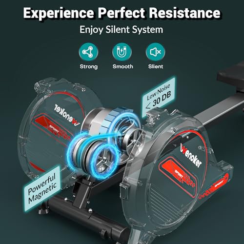 Magnetic Rower Machine with LCD Monitor C89642