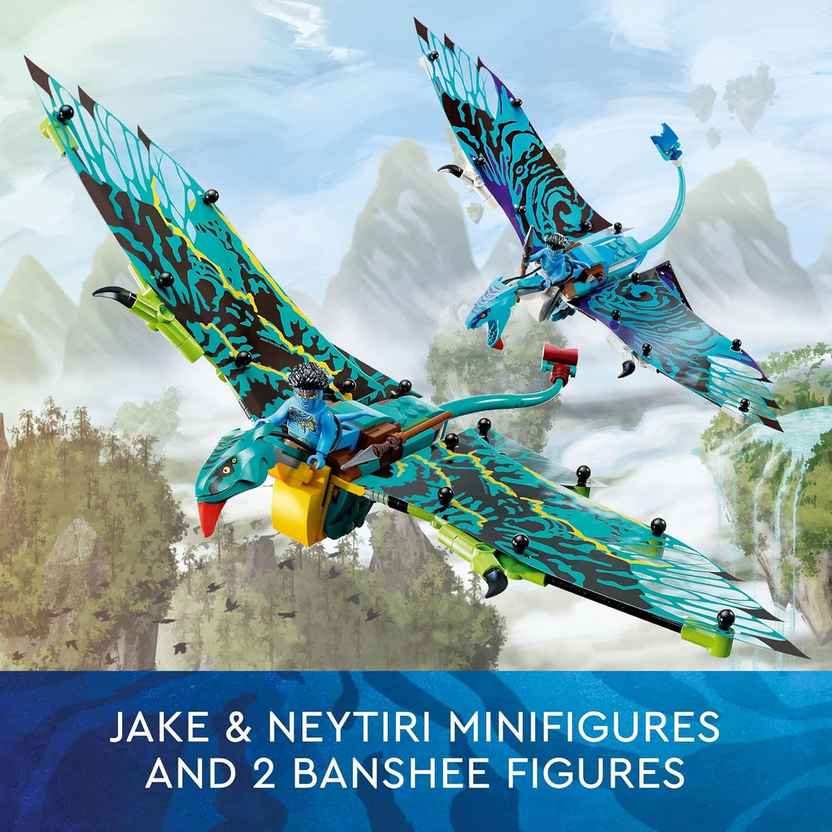 Building Toys with 2 Banshee Figures and 2 Minifigures D134975
