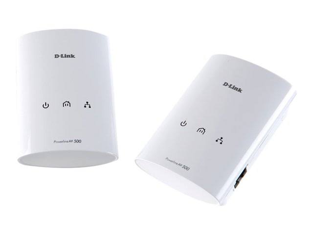 2 Pack PowerLine Bridge 500 Mbps Gigabit Ethernet O7406