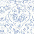 Blue Floral Wallpaper Q91601