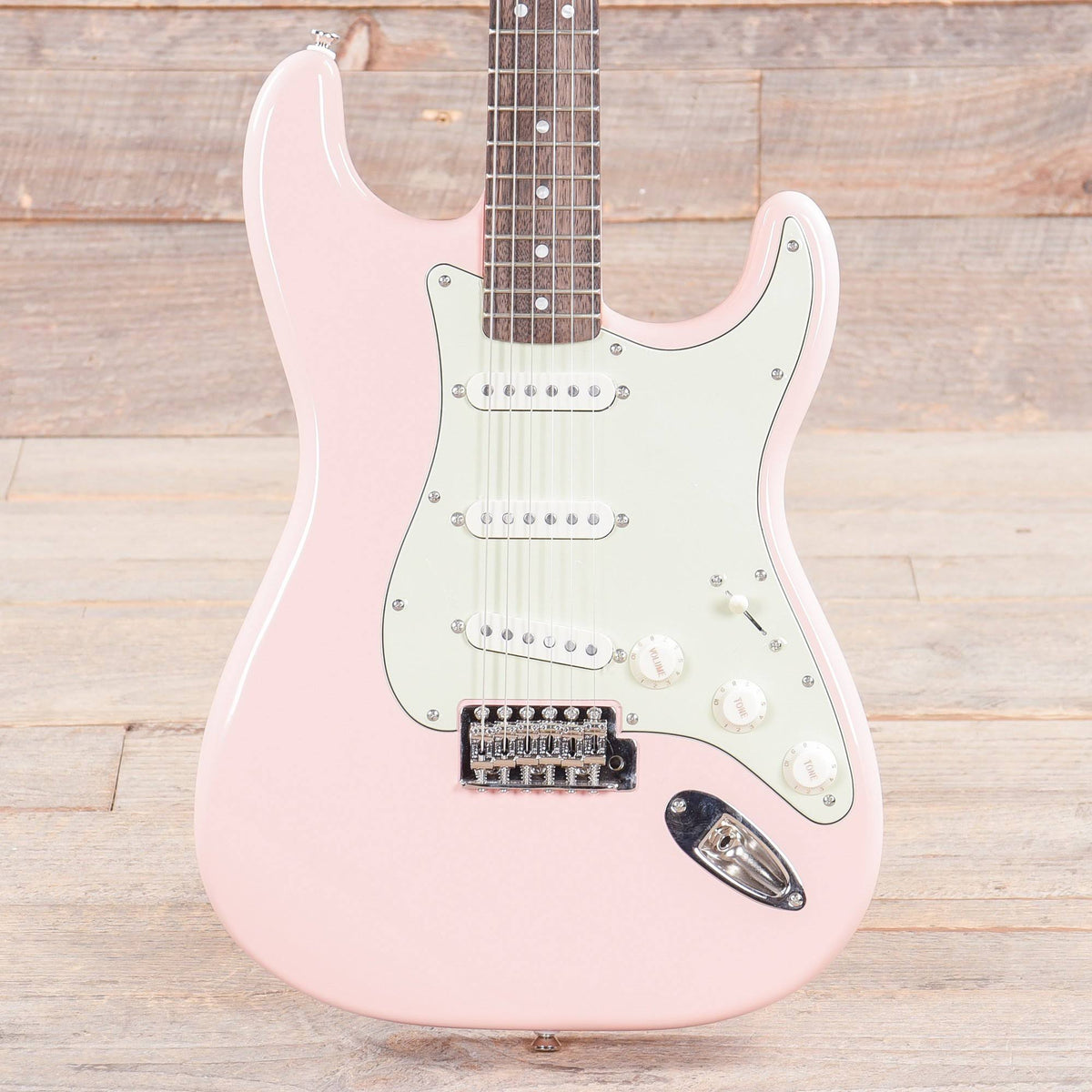 Shell Pink Stratocaster Electric Guitar P9343