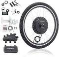 48V 1000W 26" Electric Bike Conversion Kit with LCD Display E601202