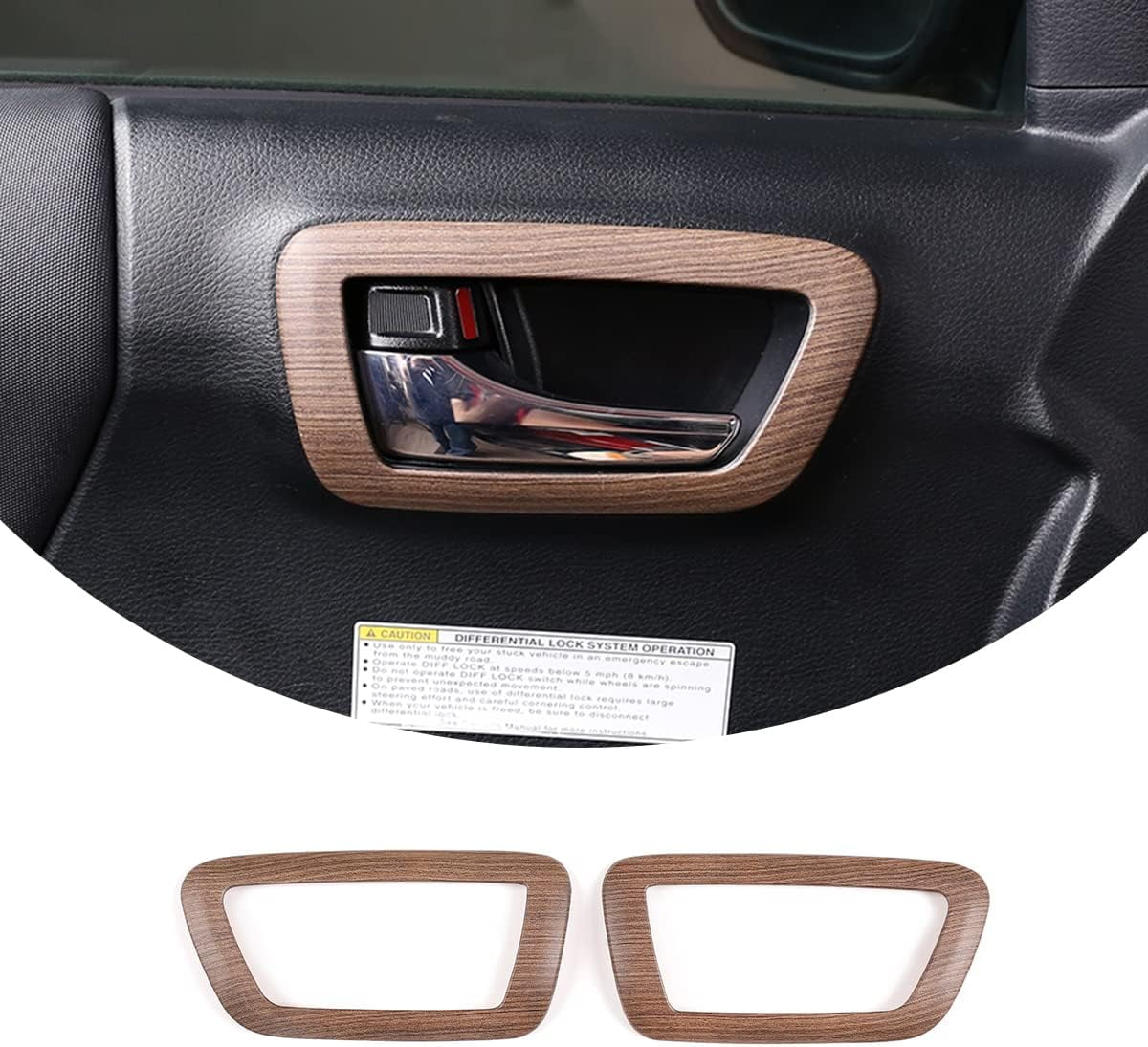 ABS Interior Door Handle Panel Cover Trim W857712