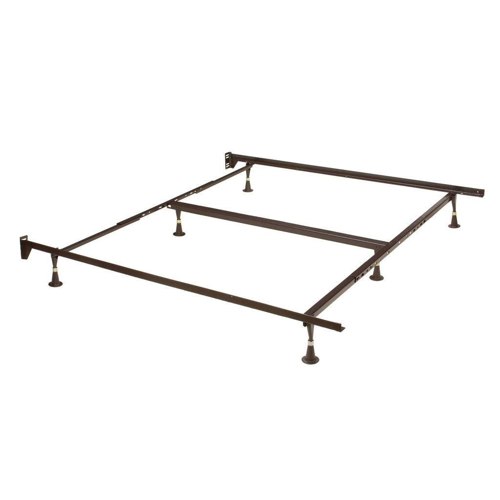 Stone Fabric King Metal Headboard V45047