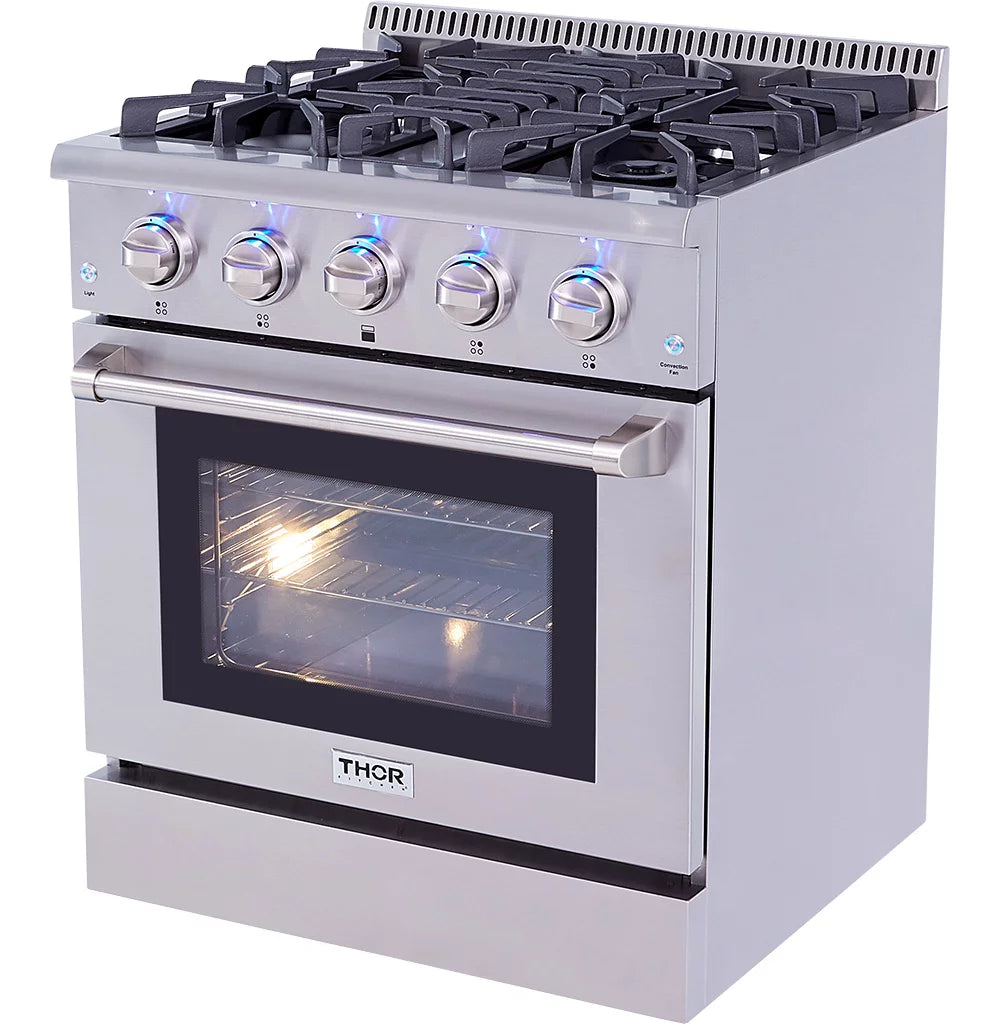 30-Inch Gas Range Stainless Steel O658