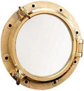 14" Heavy Duty Brass Nautical Porthole Window U498