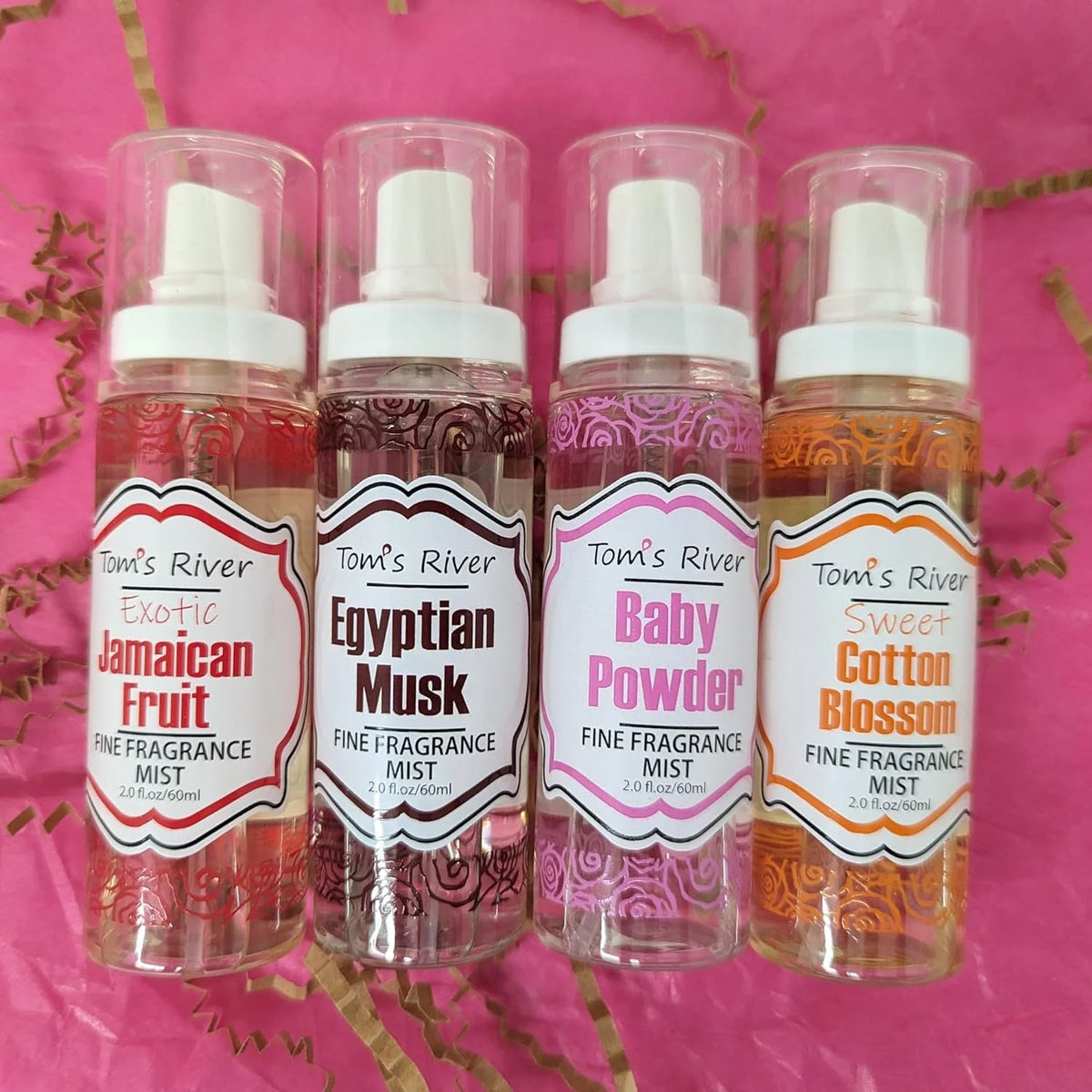 4 Pc Fine Fragrance Body Mist Set C693