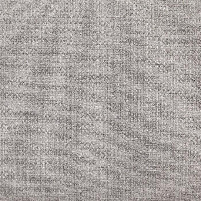 Light Gray Linen-like Fabric Sofa and Ottoman D21773