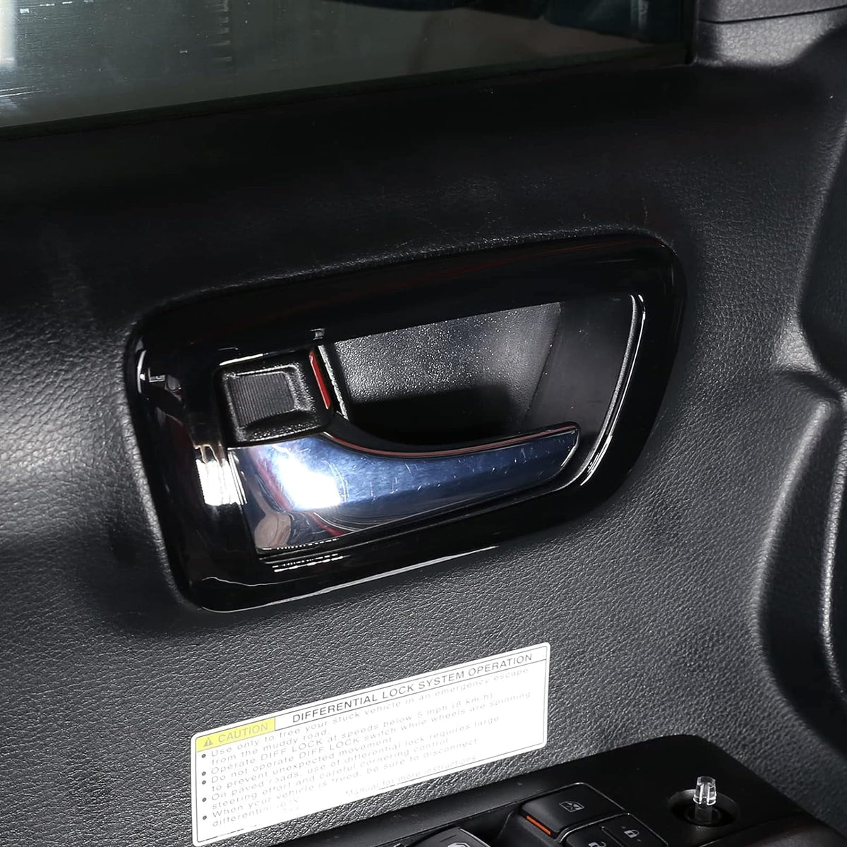 ABS Interior Door Handle Panel Cover Trim W857712