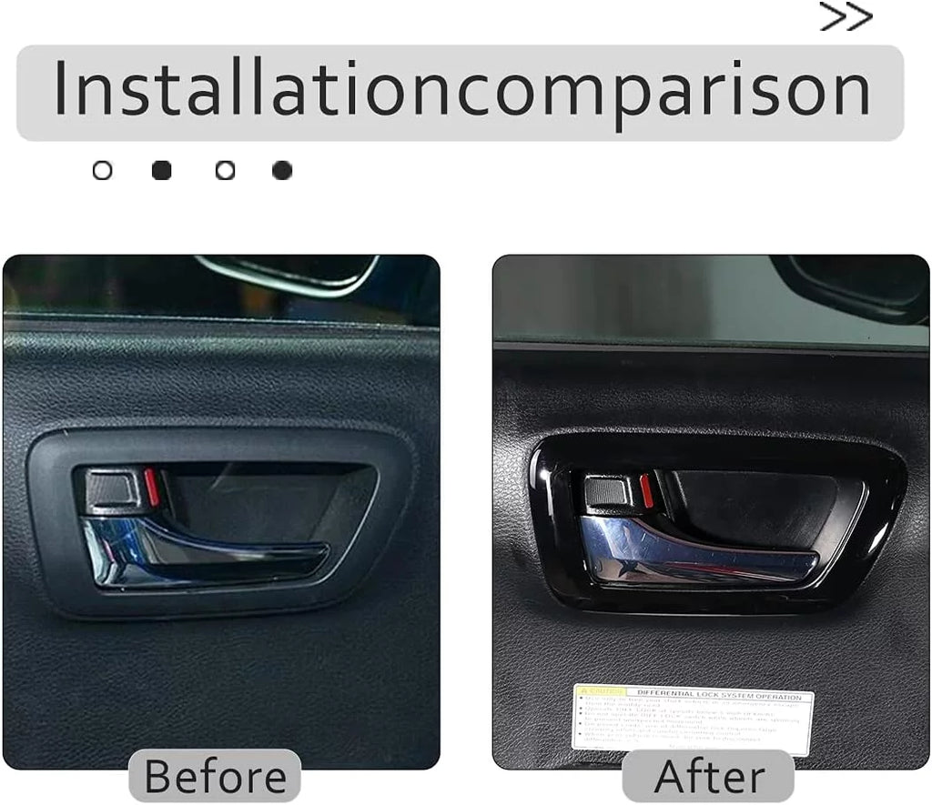 ABS Interior Door Handle Panel Cover Trim W857712