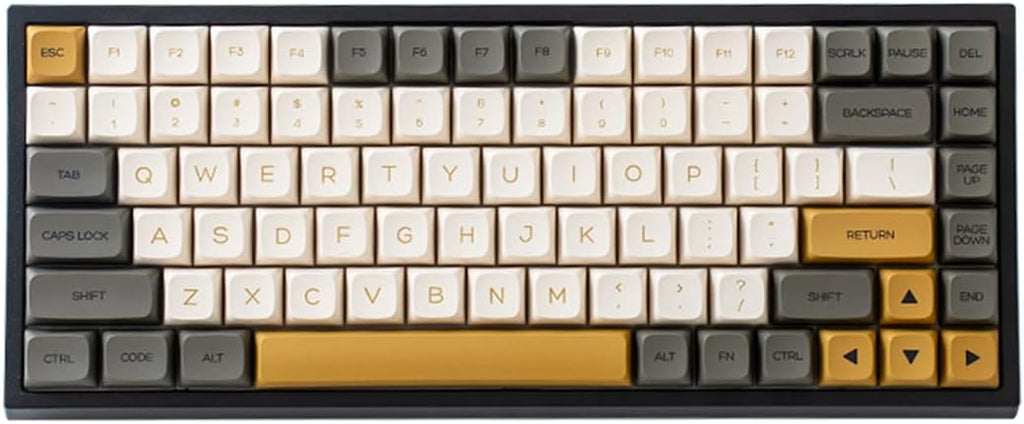 Hot Swappable Mechanical Keyboard 84-Key RGB Backlit Black Z7693