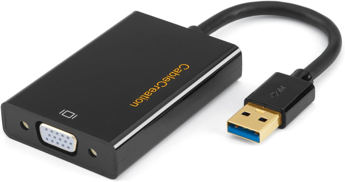 USB 3.0 to VGA Adapter, Black B9997