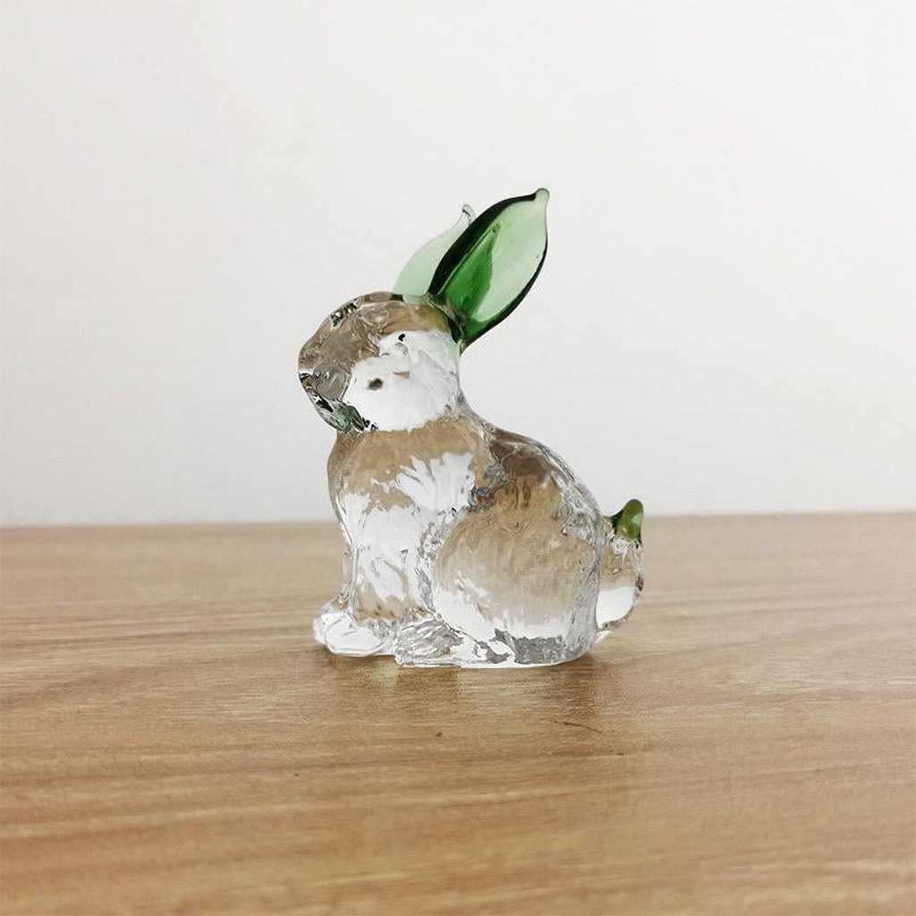 Blue Crystal Rabbit Figurine Ornament U178041