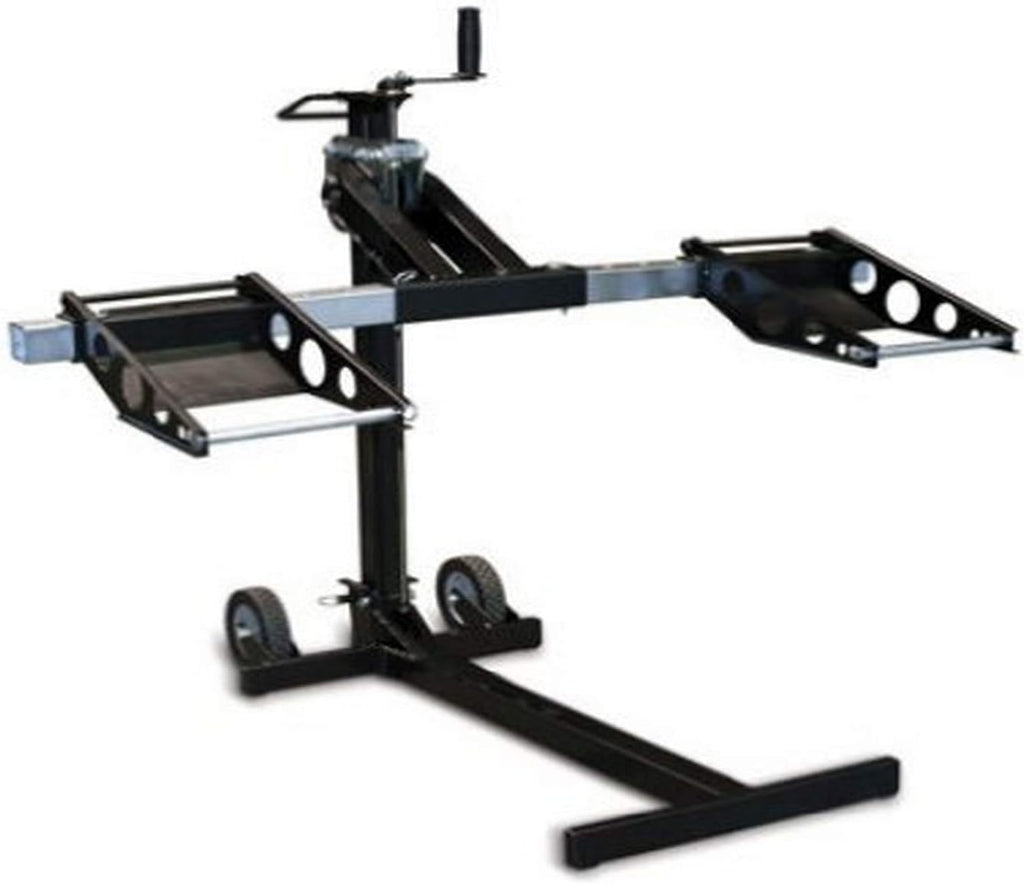 Riding Lawn Mower Lift, 750lb Capacity, Black X48981