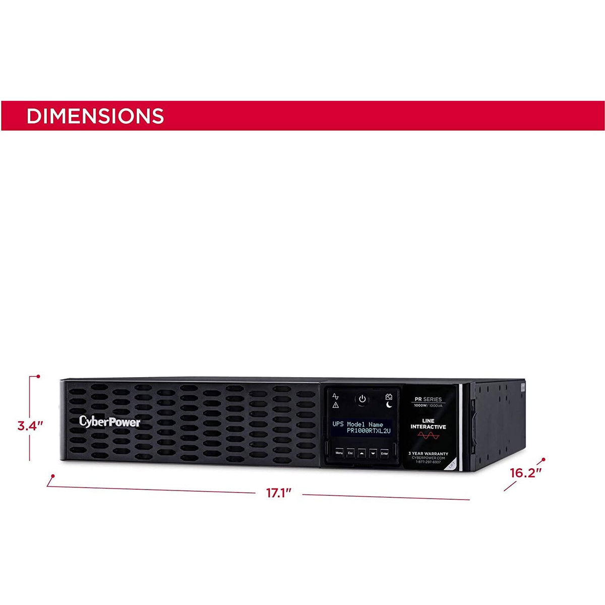 1000VA 1000W UPS D556621