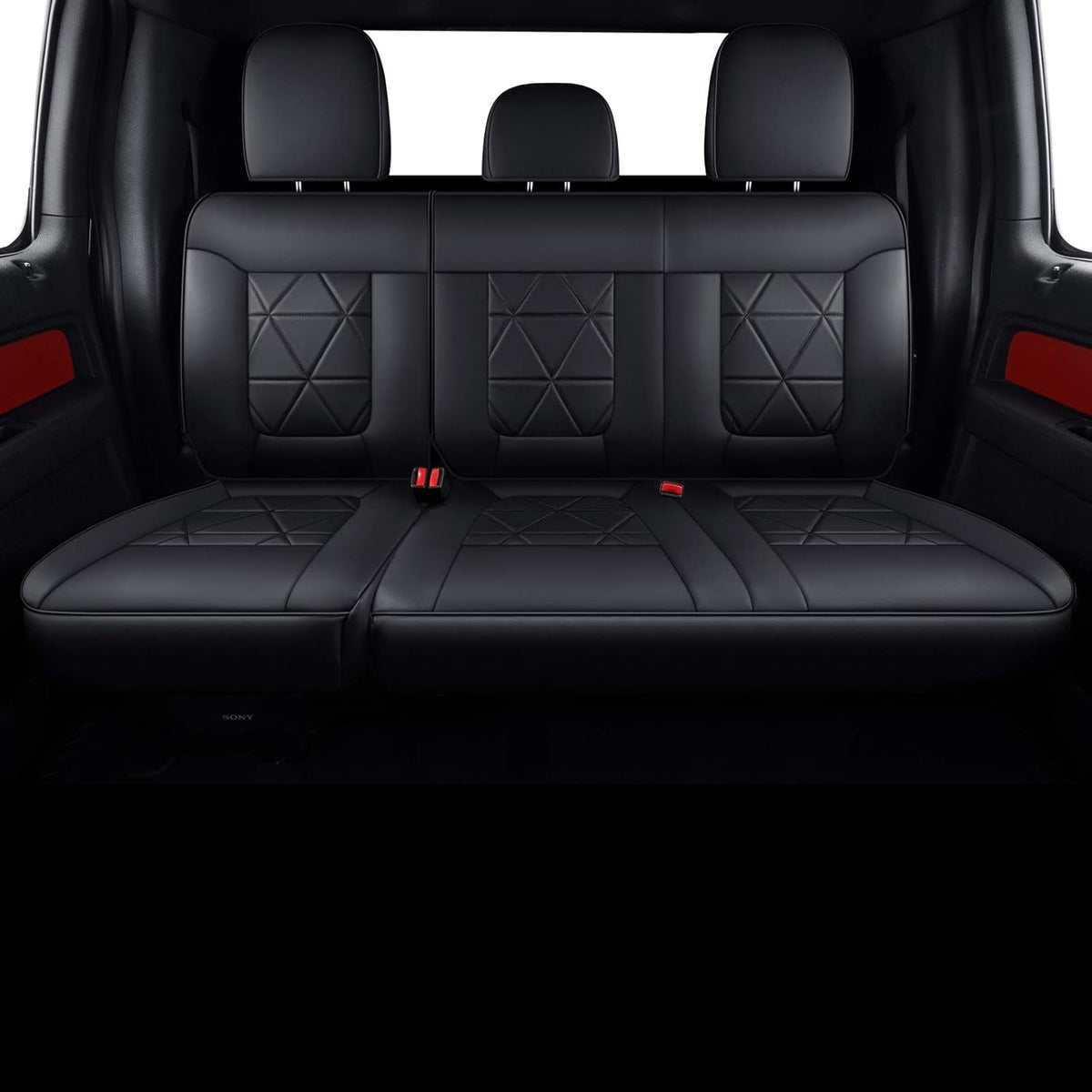 Custom Seat Covers with Faux Leather T86743
