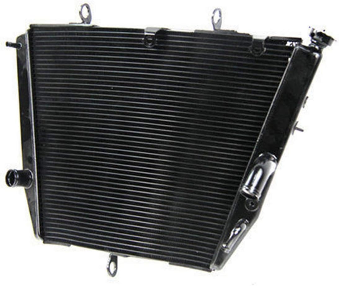 Aluminum Radiator for Suzuki GSXR600 GSXR750 2006-2009 Black Z57761