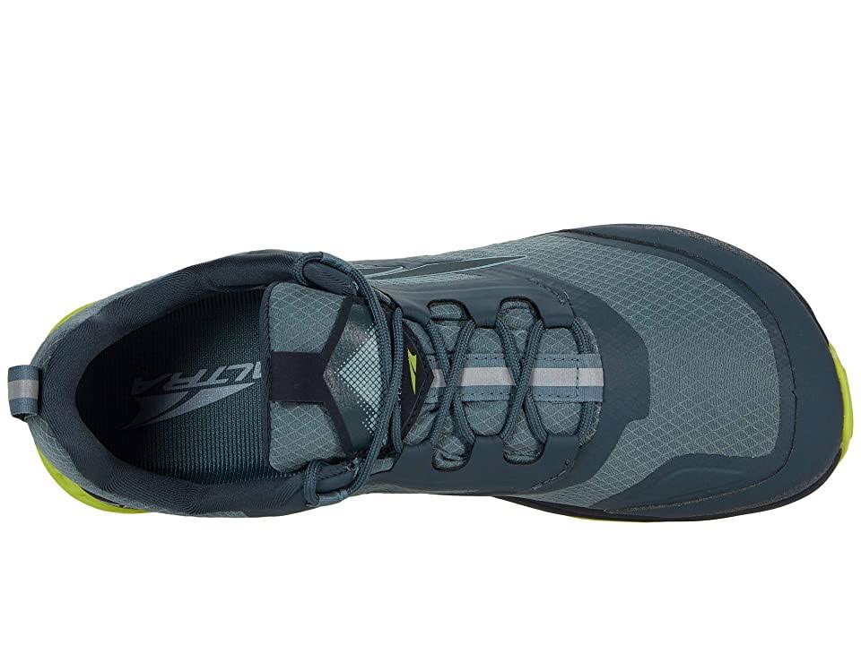 Gray/Lime Low Trail Running Shoes L718001