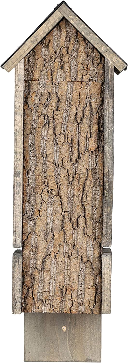 Rustic Handmade Bat House with Bat Attractant X907