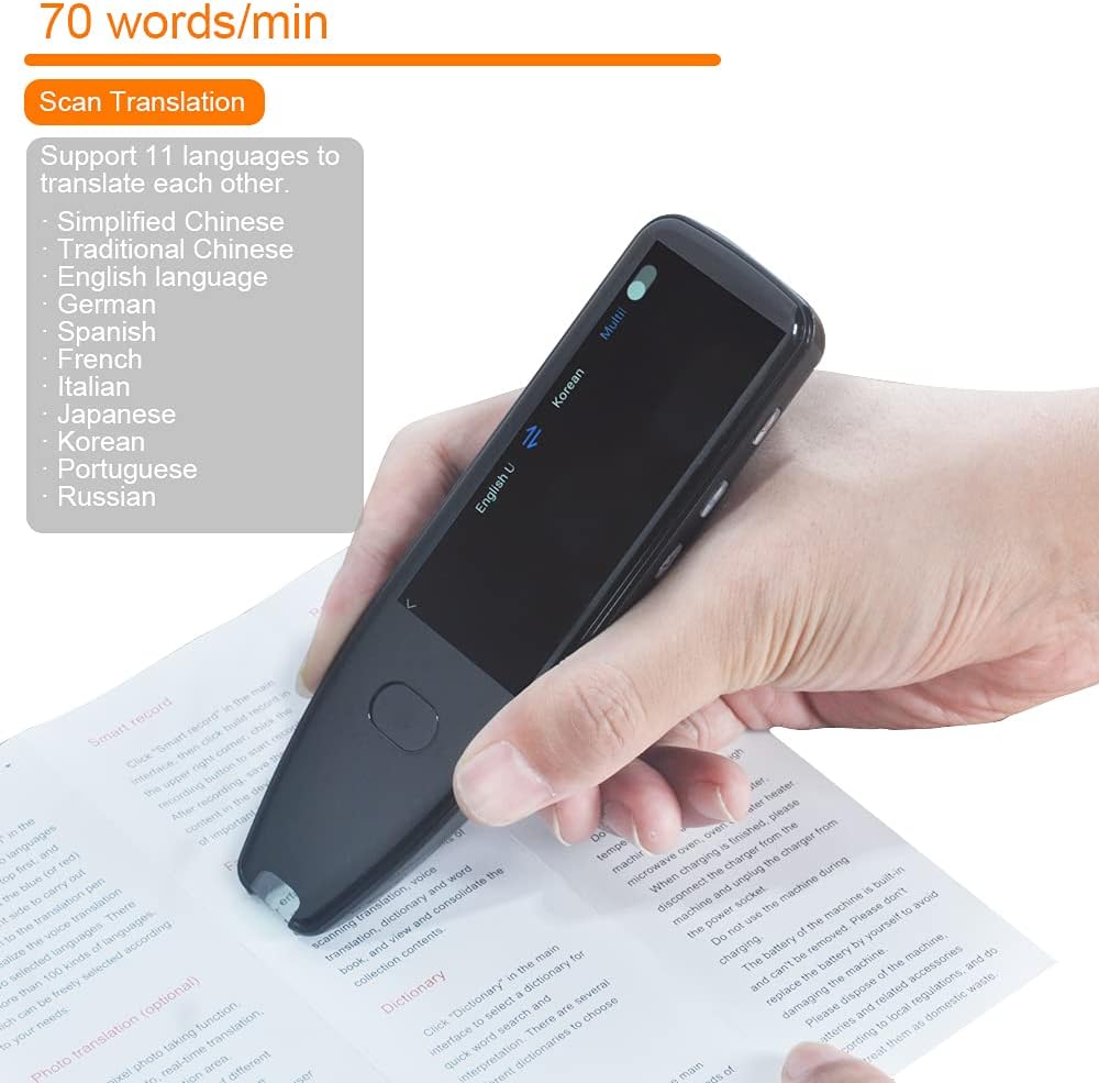 Scanning Translator Pen for 116 Languages V399