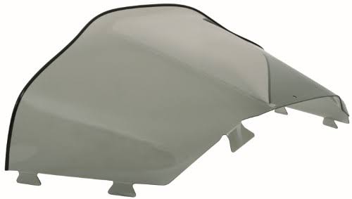 Polycarbonate Windshield Med 13in Smoke B12643
