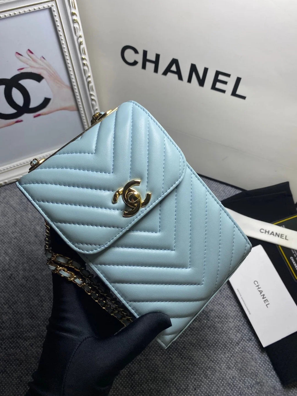 Light Blue Bag R45141