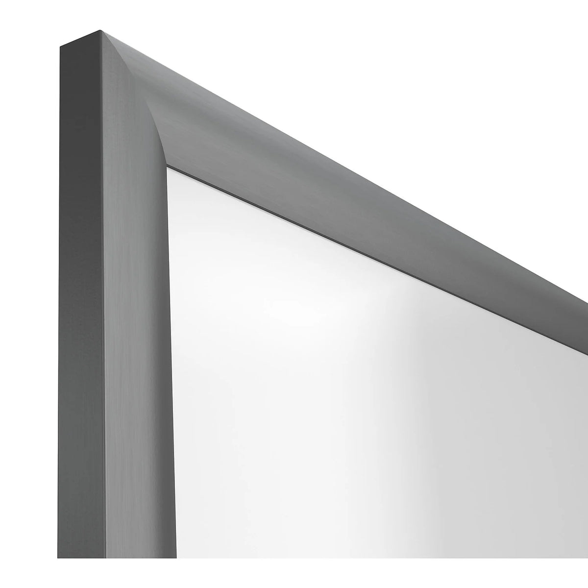 Magnetic Porcelain Dry Erase Board Gunmetal Frame 4' x 3' F7515