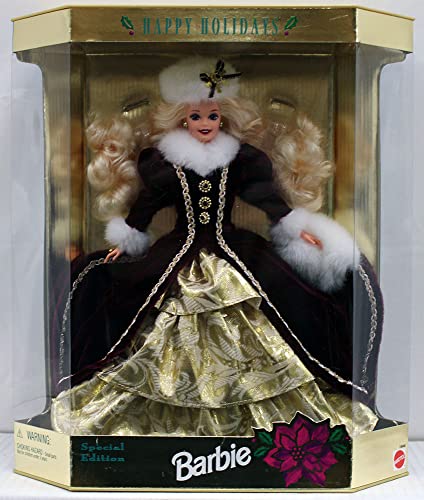 Happy Holidays Barbie Christmas 1996 Q4583