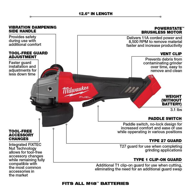 18V Lithium-Ion Brushless Cordless Combo Kit with 5.0 Ah Batteries 7-Tool O285533