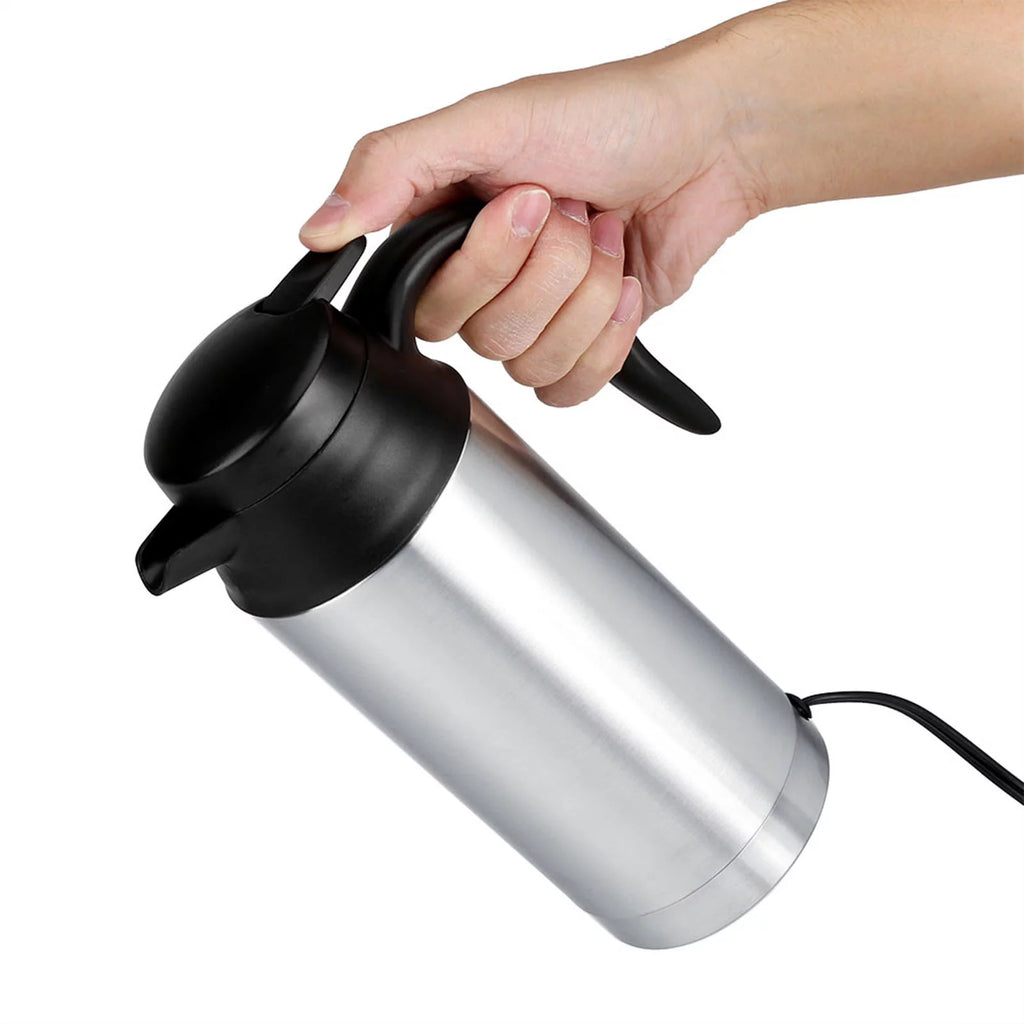 12V 750ml Stainless Steel Electric Car Kettle R9580