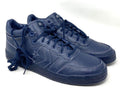 Navy Leather Mid Skate Shoes G10744