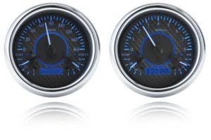 Dual Round Universal VHX System Carbon Fiber Face Blue Display C38693